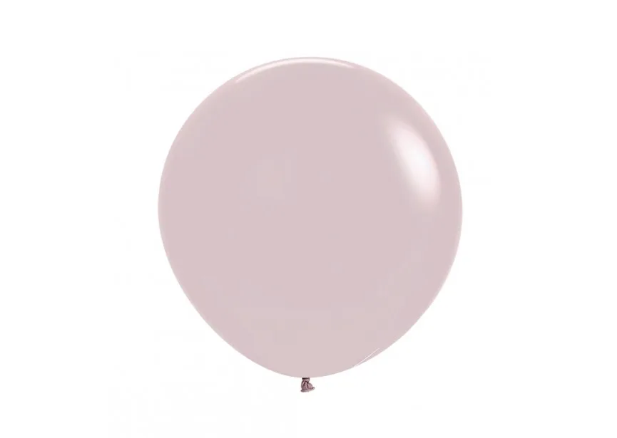 24 inch (60cm) Pastel Dusk rose latex ballonnen