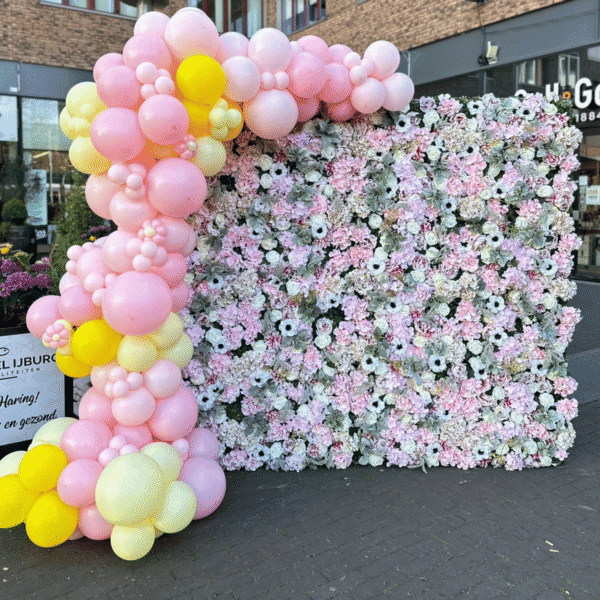 Bloemenmuur huren Amsterdam