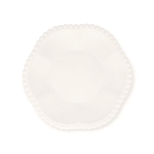 Bordjes Creme Dot Flower (8 stuks) - Meri Meri