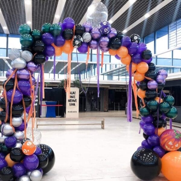 Halloween ballonnenboog bestellen - amsterdam - Almere - Utrecht - Thema Event
