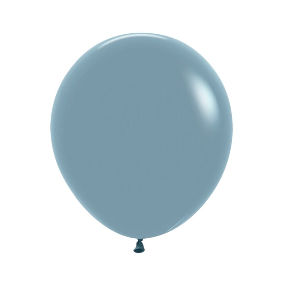 18 Inch - Pastel Dusk Blue - Sempertex Latex Ballonnen