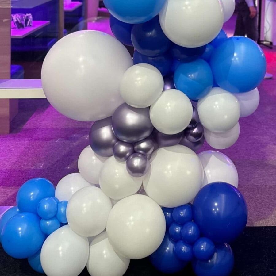 Royal blue ballonnen