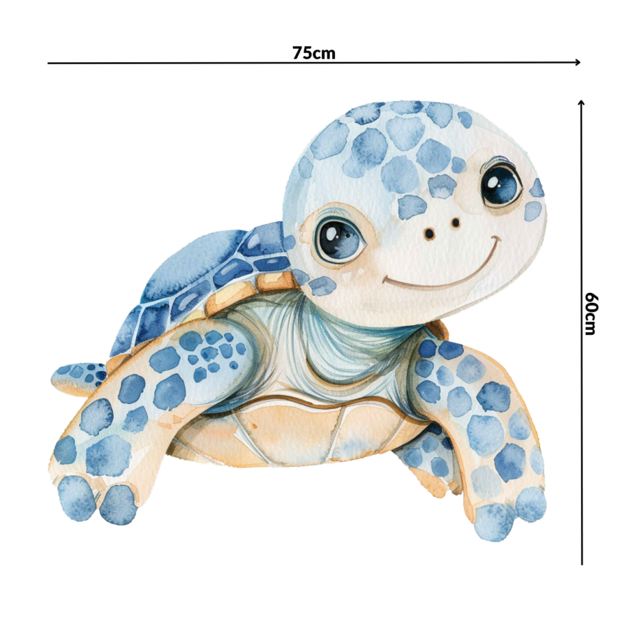 Schildpad 75cm cut-out huren party groothandel